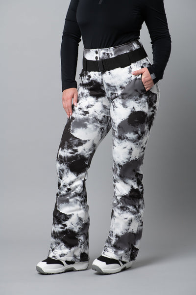 black ink blot print