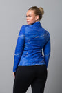 electric blue abstract ii print