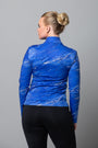 electric blue abstract ii print