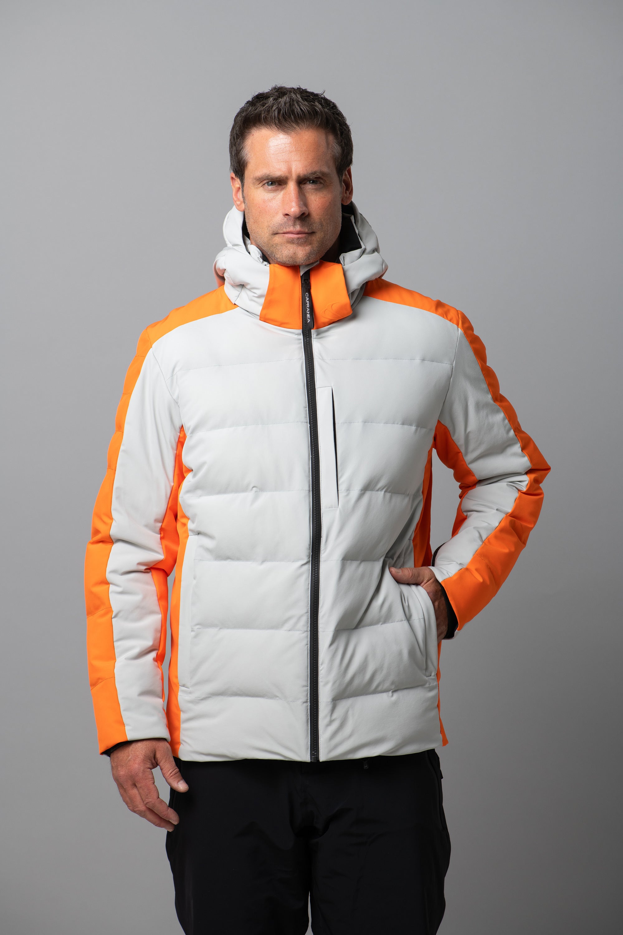 silver sky/vibrant orange