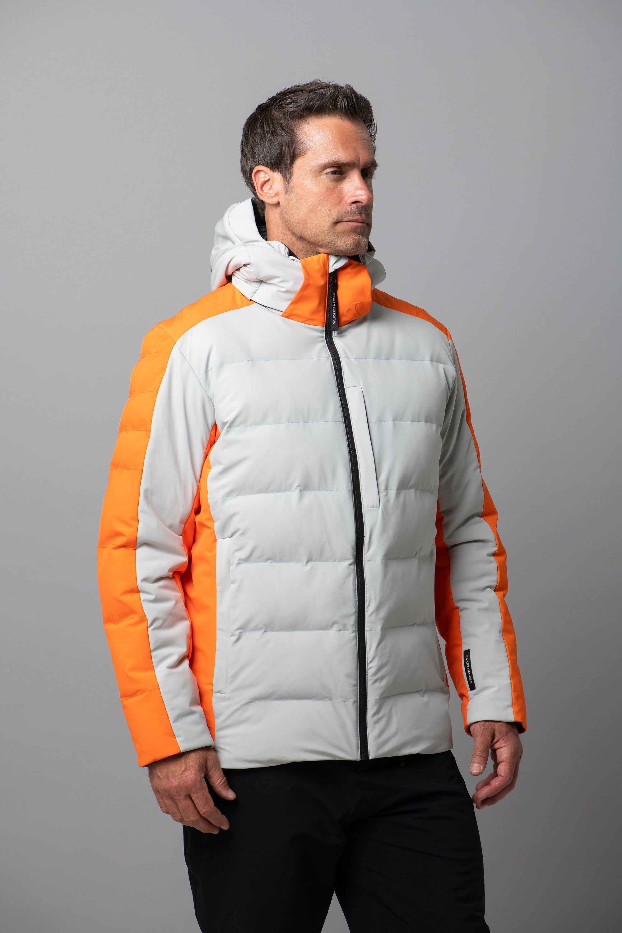 silver sky/vibrant orange