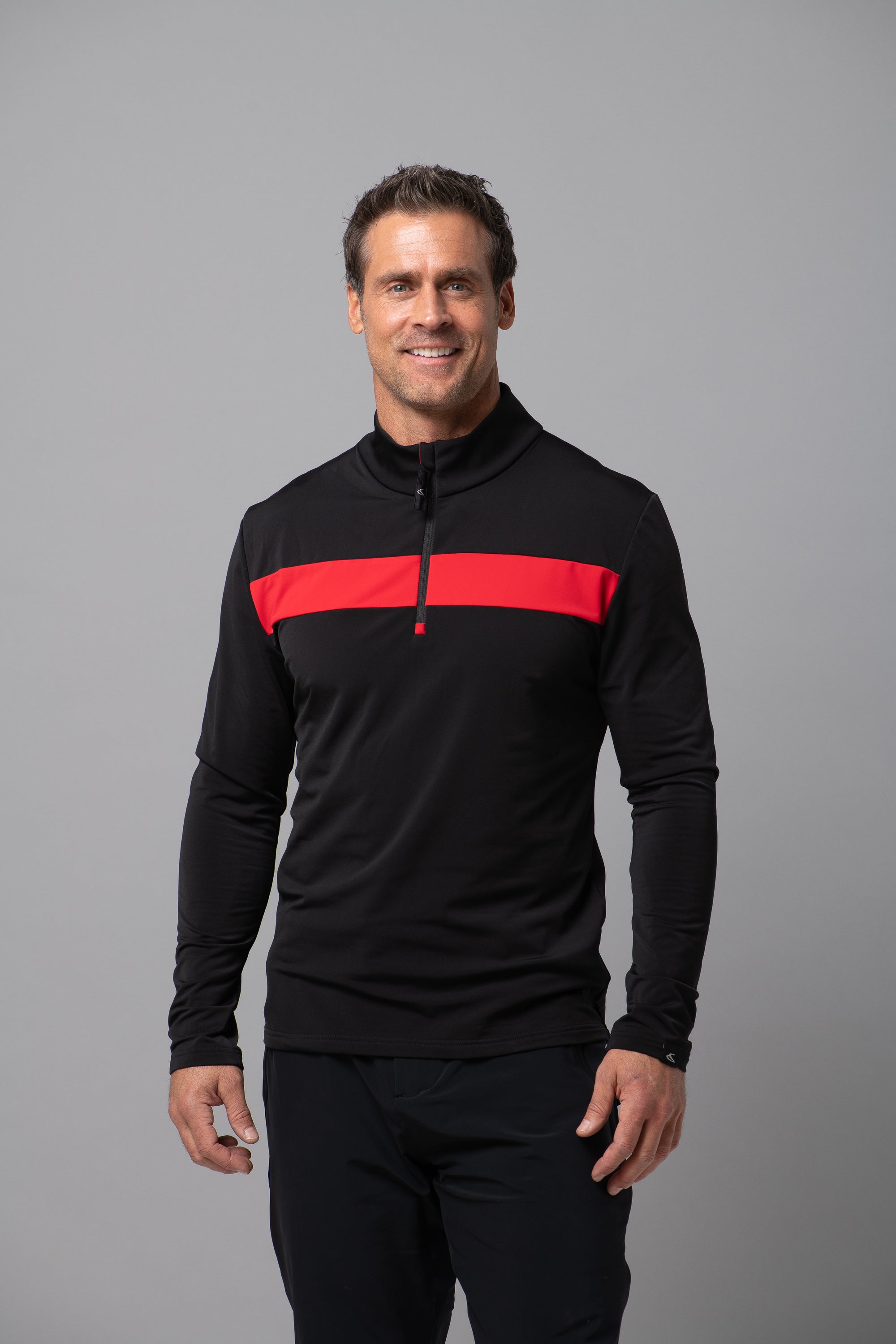 black/red