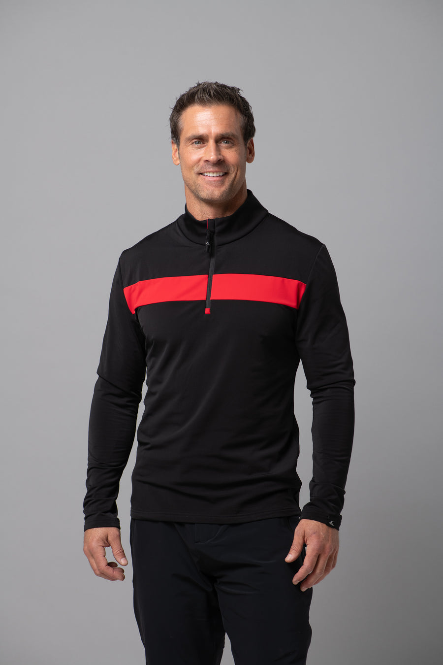 black/red