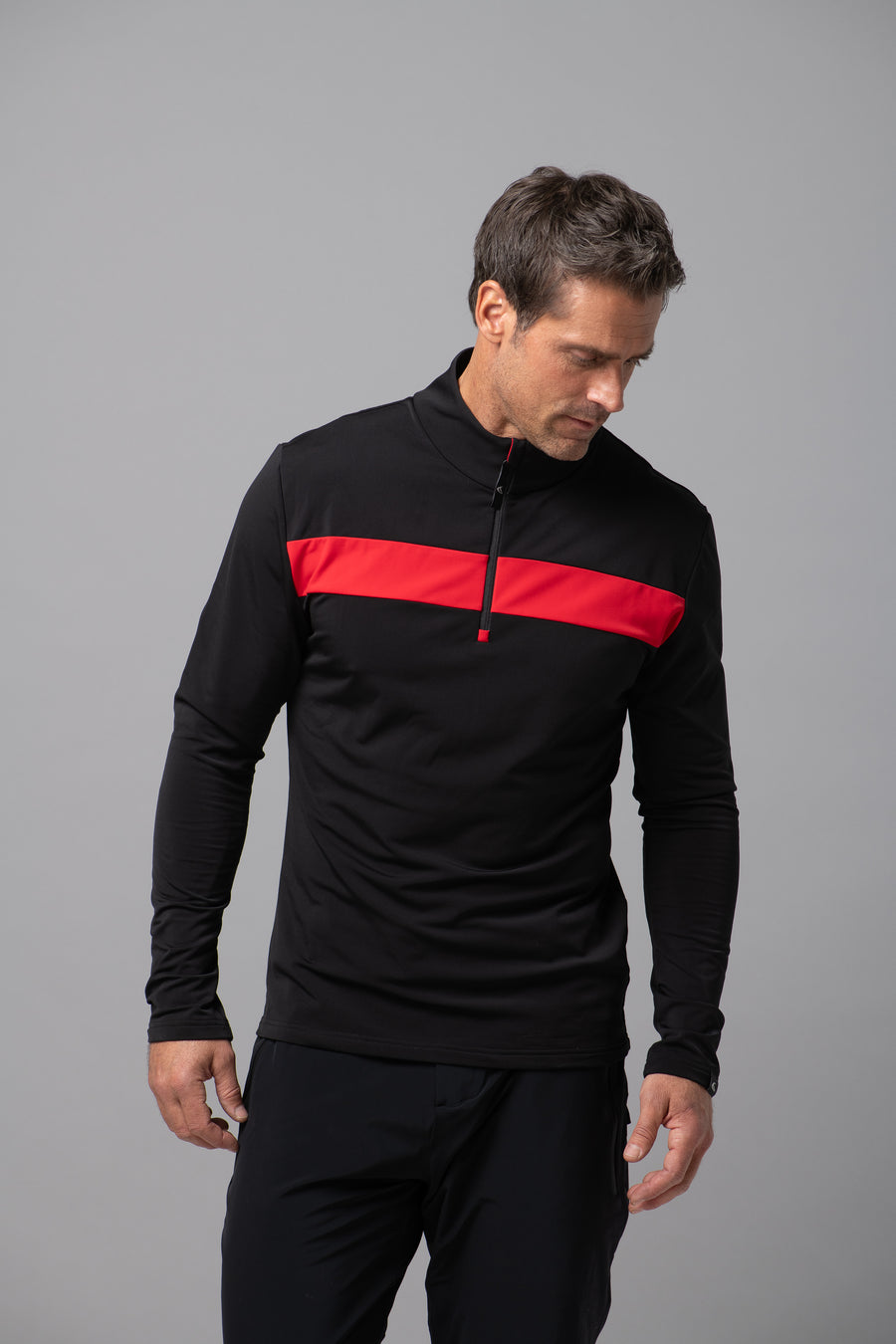 black/red