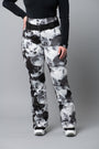 black ink blot print