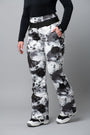 black ink blot print