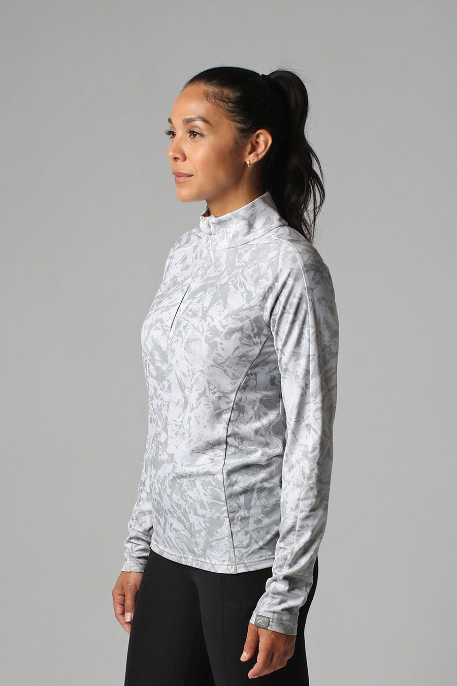 silver sky print