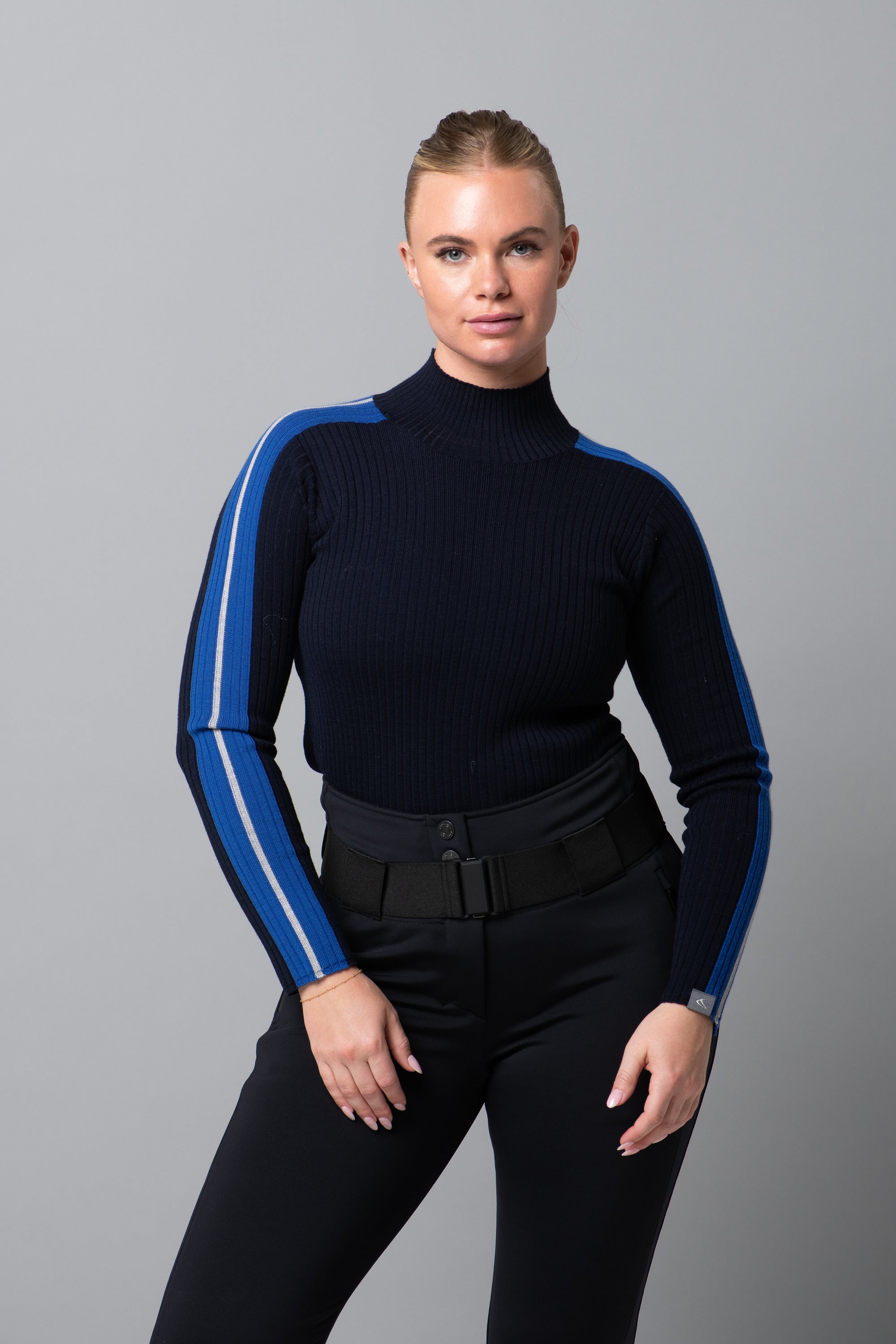midnight navy/electric blue