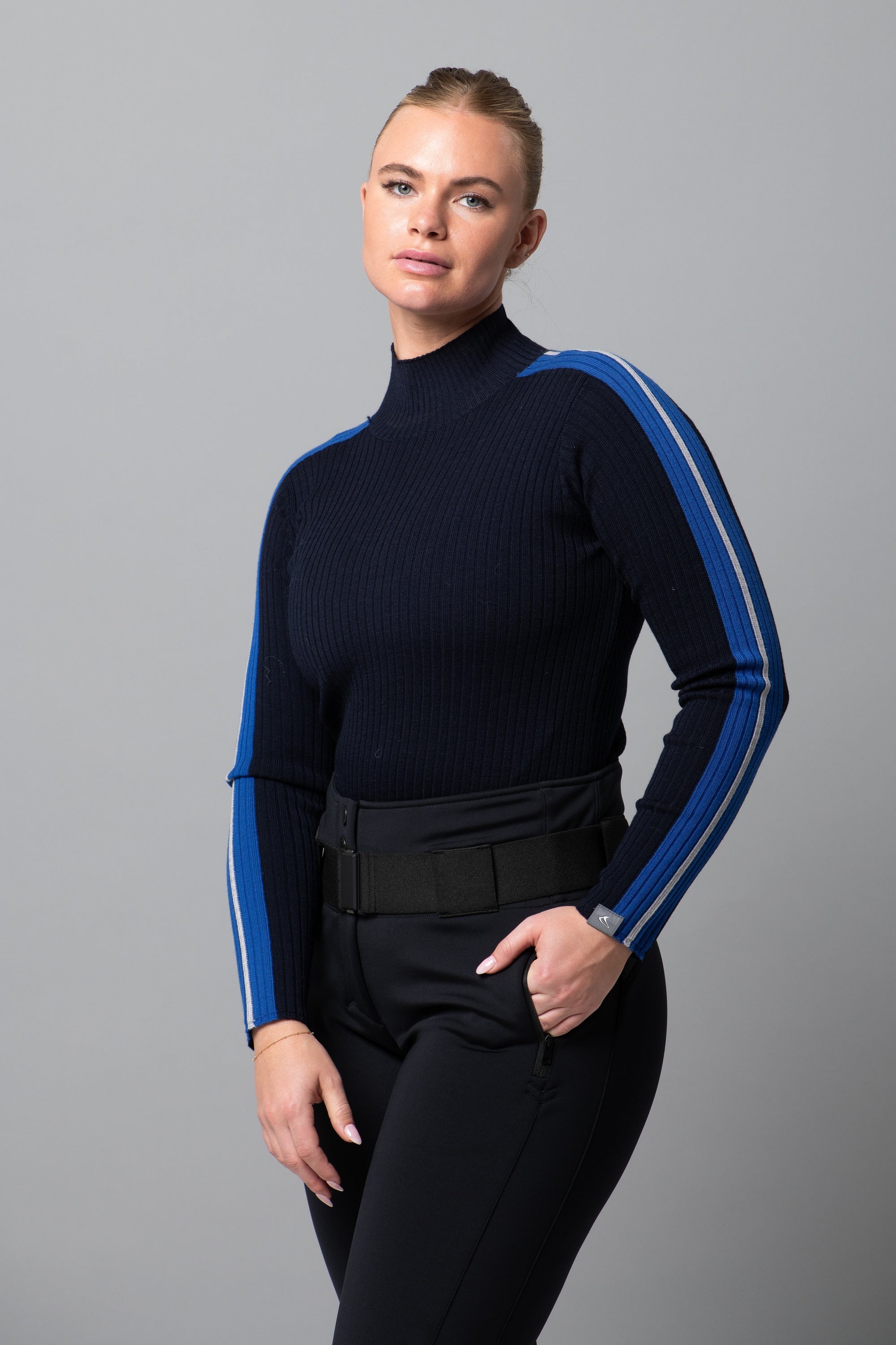 midnight navy/electric blue