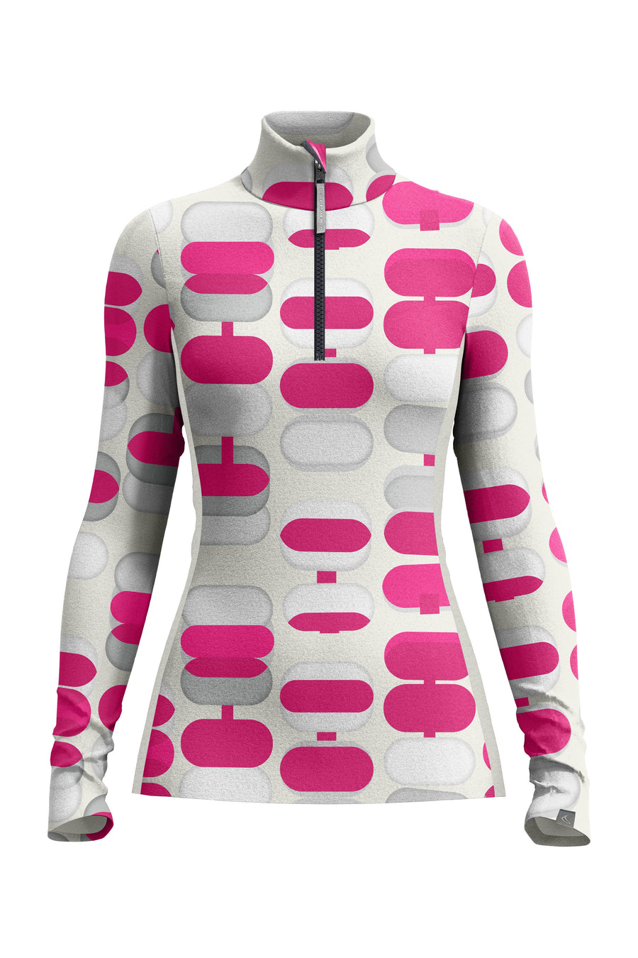 cabaret pink mod print